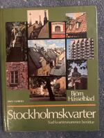 Stockholmskvarter : vad kvartersnamnen ber&auml;ttar