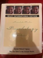 Psychology: Brain, Behavior & Culture, 4th International Edition