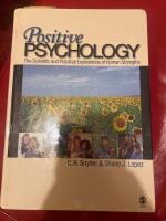 Positive psychology - the scientific and practical explorations of human st