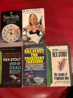 The League of Frightened Men and four other Stouts printed in 1962-1970