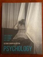 Psychology: Second European Edition