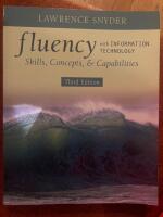 Fluency with Information Technology