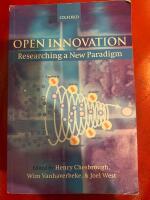 Open innovation : researching a new paradigm