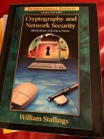 Cryptography and Network Security