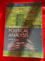 The essentials of political analysis