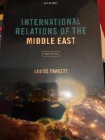 International relations of the Middle East