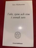 Takt, rytm och rim - i svensk vers