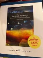 Personality psychology : domains of knowledge about human nature