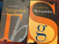 Typogafisk handbok och Skrivguiden