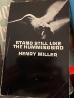 Stand Still Like the Hummingbird