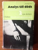 Analys till d&ouml;ds / M&ouml;te i m&ouml;rkret