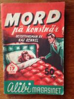 Mord p&aring; konstn&auml;r, Alibi nr 17 - 1954