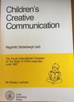 Children's creative communication : [six plenary lectures]