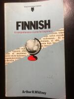 Finnish - [a comprehensive course for beginners]
