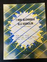 I min blommiga bl&aring; krinolin. (Alice Blue Gown)