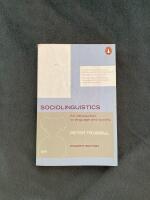 Sociolinguistics - an introduction to language and society