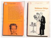 NOBLESSE OBLIGE. An Enquiry into the Identifiable Characteristics of the English Aristocracy.