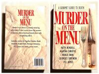 MURDER ON THE MENU. A Gourmet Guide to Death.