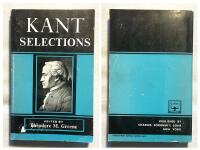 KANT SELECTIONS.