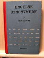 Kortfattad engelsk synonymbok