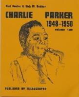 Charlie Parker 4 volymer  1940 - 1947, 1948 - 1950, 1951 - 1954, 1940 - 1955 