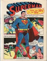 Superman - From 30's to the 70's