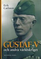 Gustaf V och andra v&auml;rldskriget