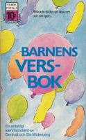 Barnens versbok : en antologi