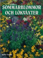 Sommarblommor och l&ouml;kv&auml;xter