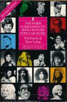 The Faber Companion to 20th-century popular music
