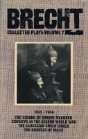 Brecht collected Plays Volume 7