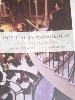 Hospitality Management - Strategy and Operations