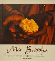 M&ouml;t Buddha : fotografier fr&aring;n Bodh Gaya, verser ur Dhammapada