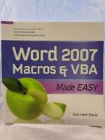 Word 2007 Macros & VBA 