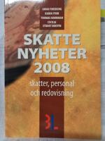 Skattenyheter 2008