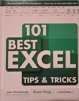 101 Best Excel - Tips & Tricks 