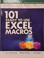 101 Ready to use Excel Macros 