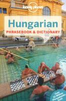 Lonely planet Hungarian Phrasebook & Dictionary