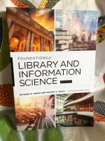 Foundations of Library and Information Science – Fifth Edition
