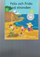 Felix och Frida p&aring; stranden