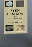 Stenlexikon med kulturhistoria