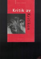 Kritik av kritiken
