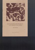 Om &Ouml;l&auml;ndska kroppkakor och n&aring;got om andra