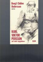 Karl Viktor Persson och andra byggjobbare : dikter