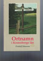 Ortnamn i Kronobergs l&auml;n