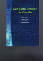 Mot b&auml;ttre vetande i matematik