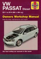 VW Passat Diesel ('11-'14) 60 To 64