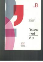 R&auml;kna med Vux B med DVD-learning
