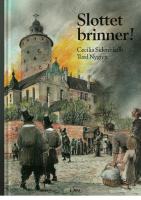 Slottet brinner