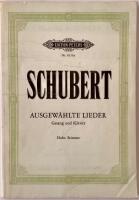 Ausgew&auml;hlte Lieder f&uuml;r Gesang und Klavier : Ausgabe f&uuml;r hohe Stimme